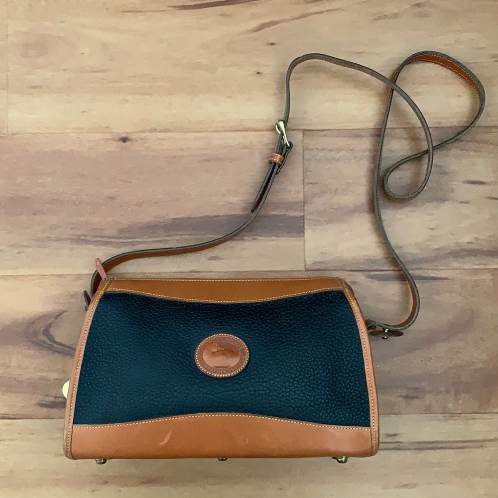 Vintage Leather Dooney & Bourke Crossbody Bag